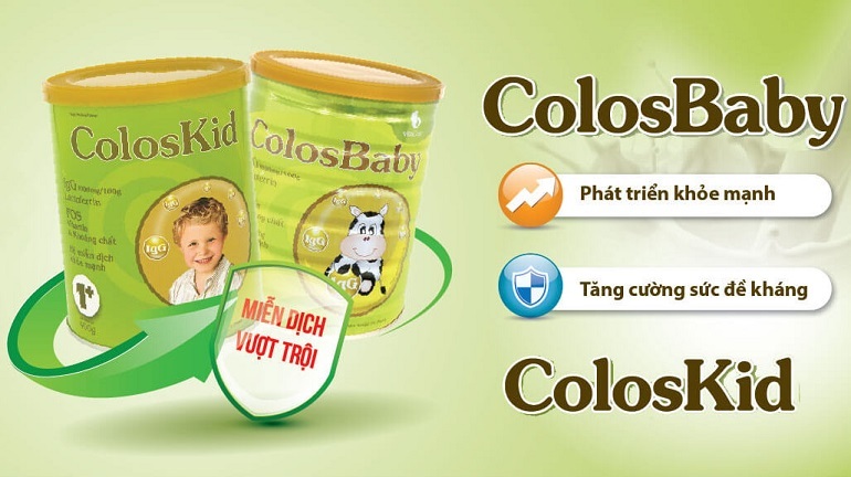Phân tích ưu nhược điểm của sữa bột Colosbaby
